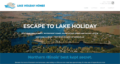 Desktop Screenshot of lakeholiday.com